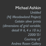 Michael Ashkin, Untitled (NJ Meadowland Project) Gelatin Silver Prints