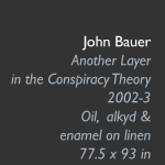 John Bauer, Another Layer in the conspiracy theory, 2002-3