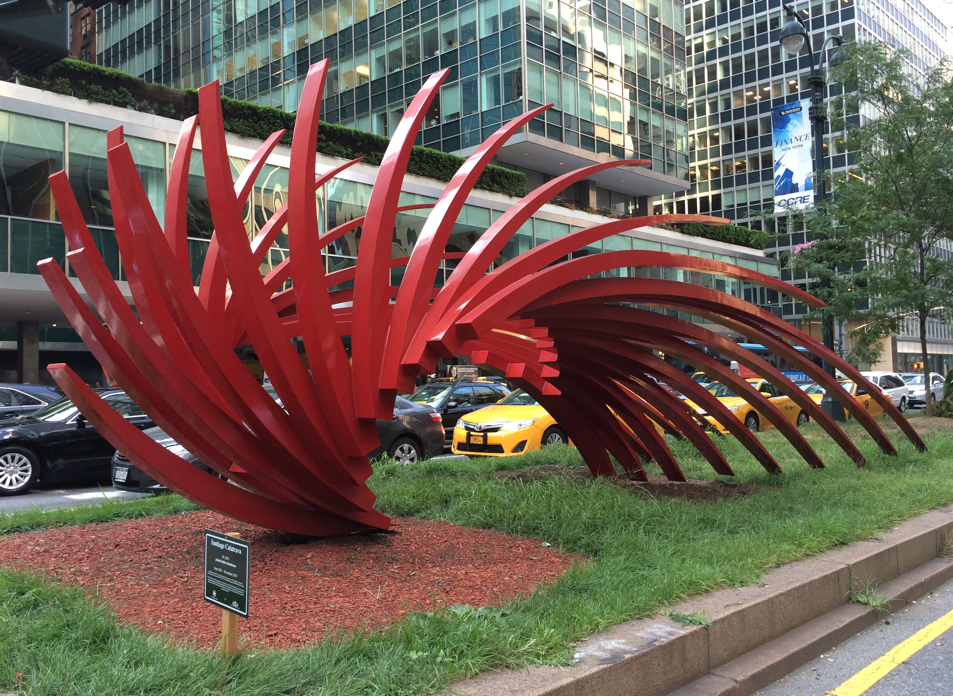 Santiago Calatrava on the Park Avenue Malls new york art tours
