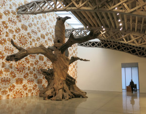 Ai Wei Wei, installation view of ‘Roots and Branches’ at Mary Boone Gallery’s 541 West 26th Street location, November 2016.