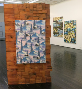 Neil Raitt, installation view of ‘Fantasty Traveller’ at Nicelle Beauchene Gallery, Feb 2016.