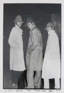 Malick Sidibe, Les faux agents, silver gelatin print, 14 1/8 x 9 5/8 inches, 1973-2008.