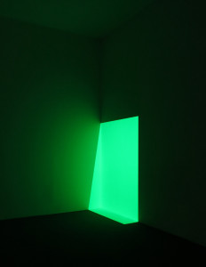 James Turrell, Juke Green, Corner Light Projection, 1968.