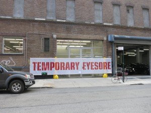 Scott King, Temporary Eyesore, 71 x 216 inches, 2008-2016.