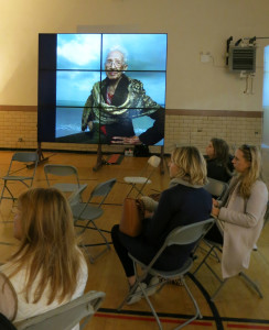 Installation view of ‘Women’ at the 550 West 20th Street, the former Bayview Correctional Facility and future home of the NoVo Foundation, Dec 2016.