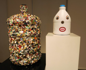Mike Kelly, Balanced by Mass and Personification, mixed media, 60 ½ x 25 x 15 inches, 2001.