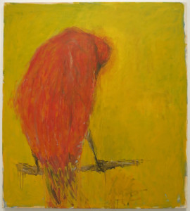 Susan Rothenberg, Red Bird, oil on canvas, 57 x 51 ¼ inches, 2014.