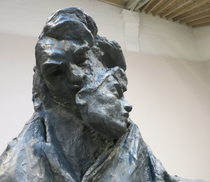 Liz Glynn, (detail) Untitled (after Balzac, with Burgher), bronze, 2014.