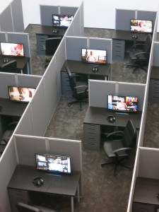 Kader Attia, Reason’s Oxymorons, 18 films and installation of cubicles, duration variable, 13-25 minutes, 2015.