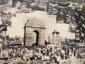 Sohei Nishino, Diorama Map New Delhi, light jet print on Kodak Endura, 70.87 x 79.53 inches, 2013.